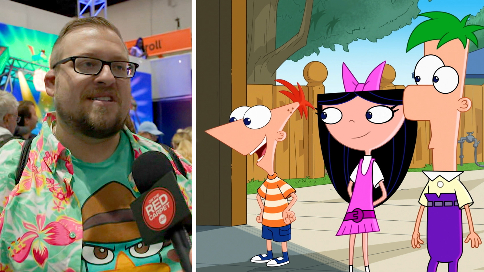 OnTheRedCarpet's tweet card. For a show that's been around for 18 years, "Phineas and Ferb's" fanbase is livelier than ever. We caught up with them at San Diego Comic-Con.