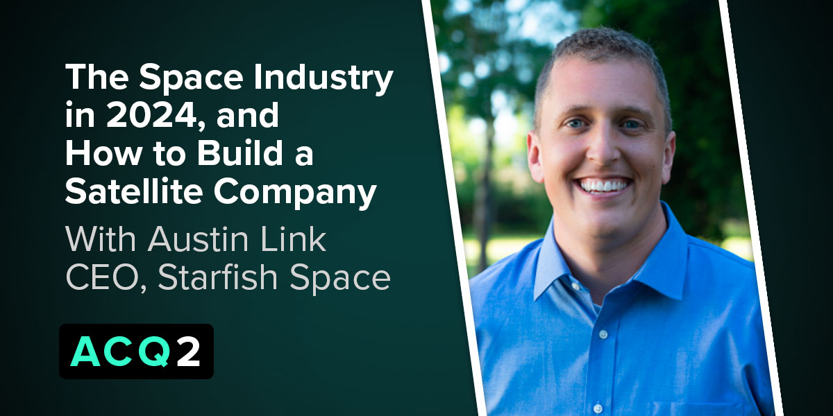 StarfishSpace's tweet card. An overview of the 2024 space industry, plus how Starfish Space is building a company to reposition satellites