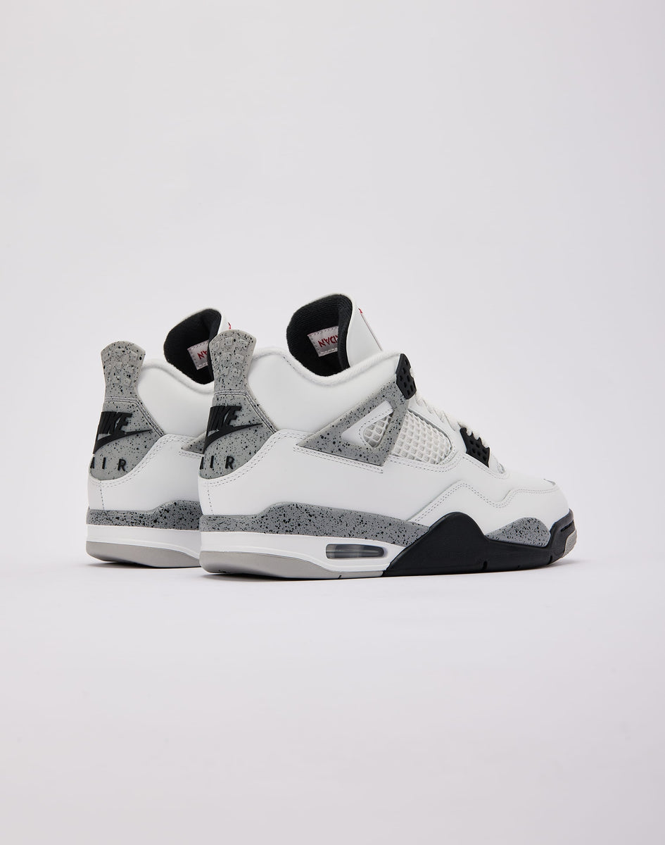 Blessedpapi7X3's tweet card. The Air Jordan 4 Retro OG "White Cement" is back and better than ever, featuring a white leather upper with timeless "Cement Grey" accents. This retro release brings back a legendary style with a...