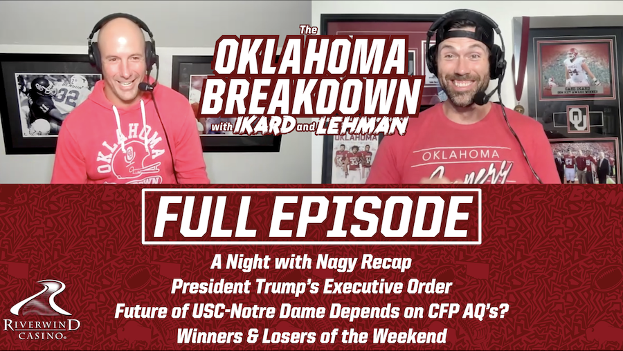OK_Breakdown's tweet card. Gabe Ikard and Teddy Lehman discuss the latest Oklahoma football news: A Night with Nagy in OKC gave good insight into OU's front office's process and some good information on the Sooners roster...