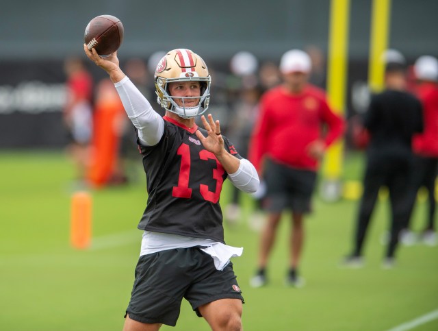 Jerrymcd's tweet card. 49ers quarterback Brock Purdy missed practice Friday for what the team said was ‘personal reasons’ while Pearsall has been recovering from a hamstring injury
