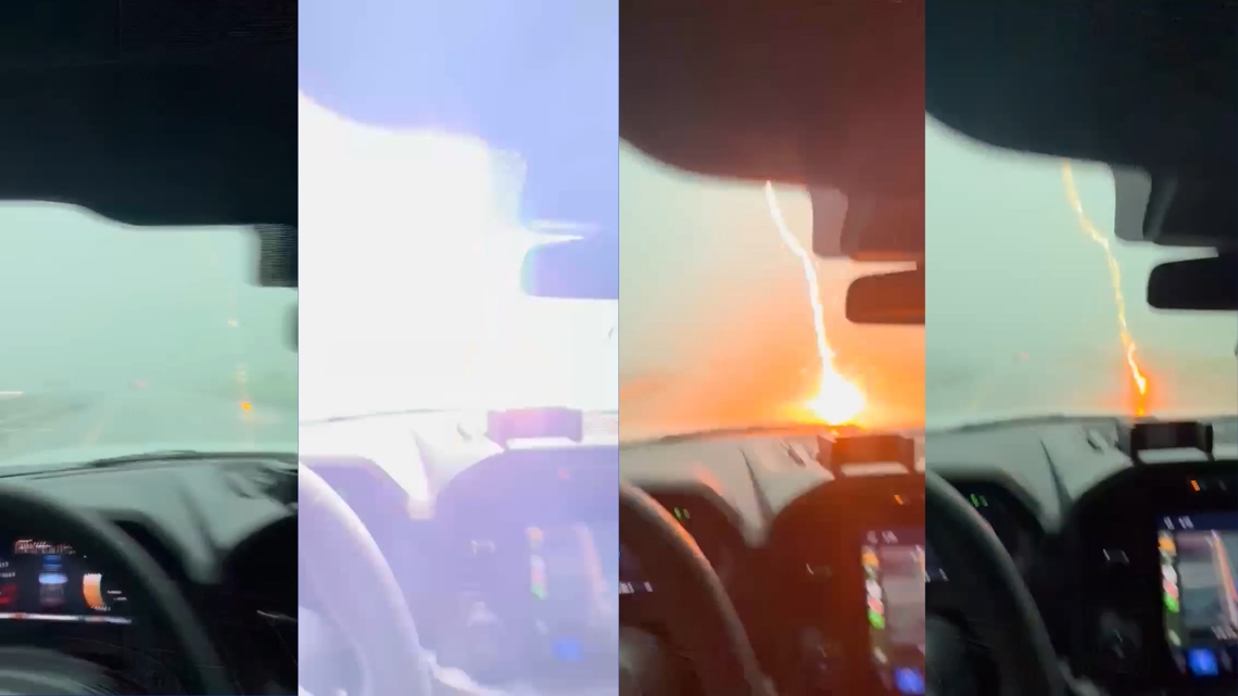 KENS5's tweet card. The video doesn't even do justice to how loud it was, according to the man behind the wheel.