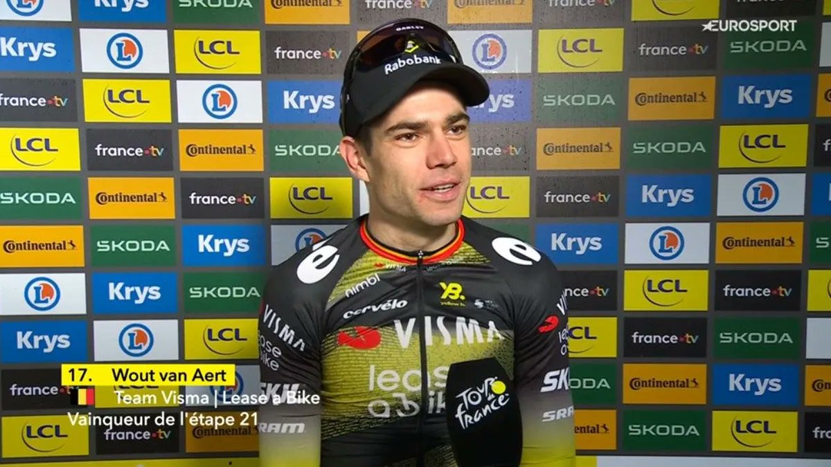 CyclingUpToDat3's tweet card. Team Visma | Lease a Bike have not managed to win the Tour de France, but will come out of it with two stage wins, the team's classification, second in GC and the realistically best outcome they...