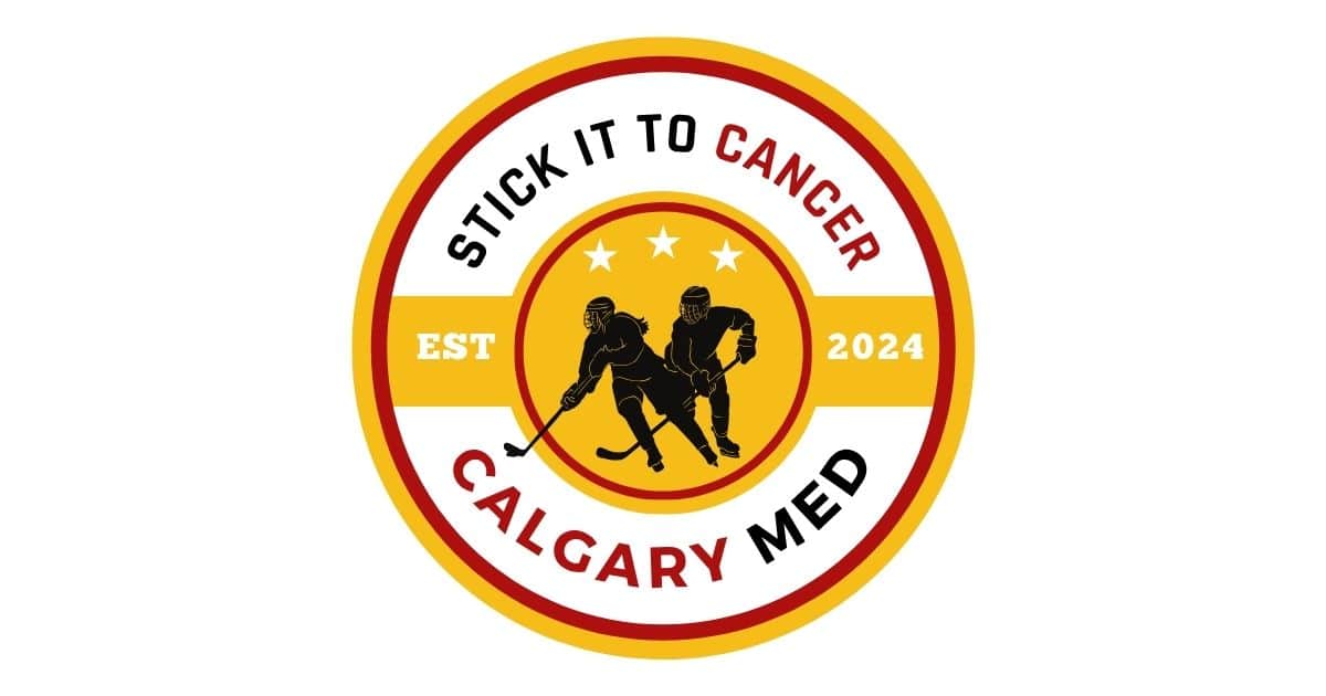 UCalgaryMed's tweet card. Join us to watch as medical students and physicians battle on ice to fight against cancer. This epic hockey game will fundraise for cancer research and bring...