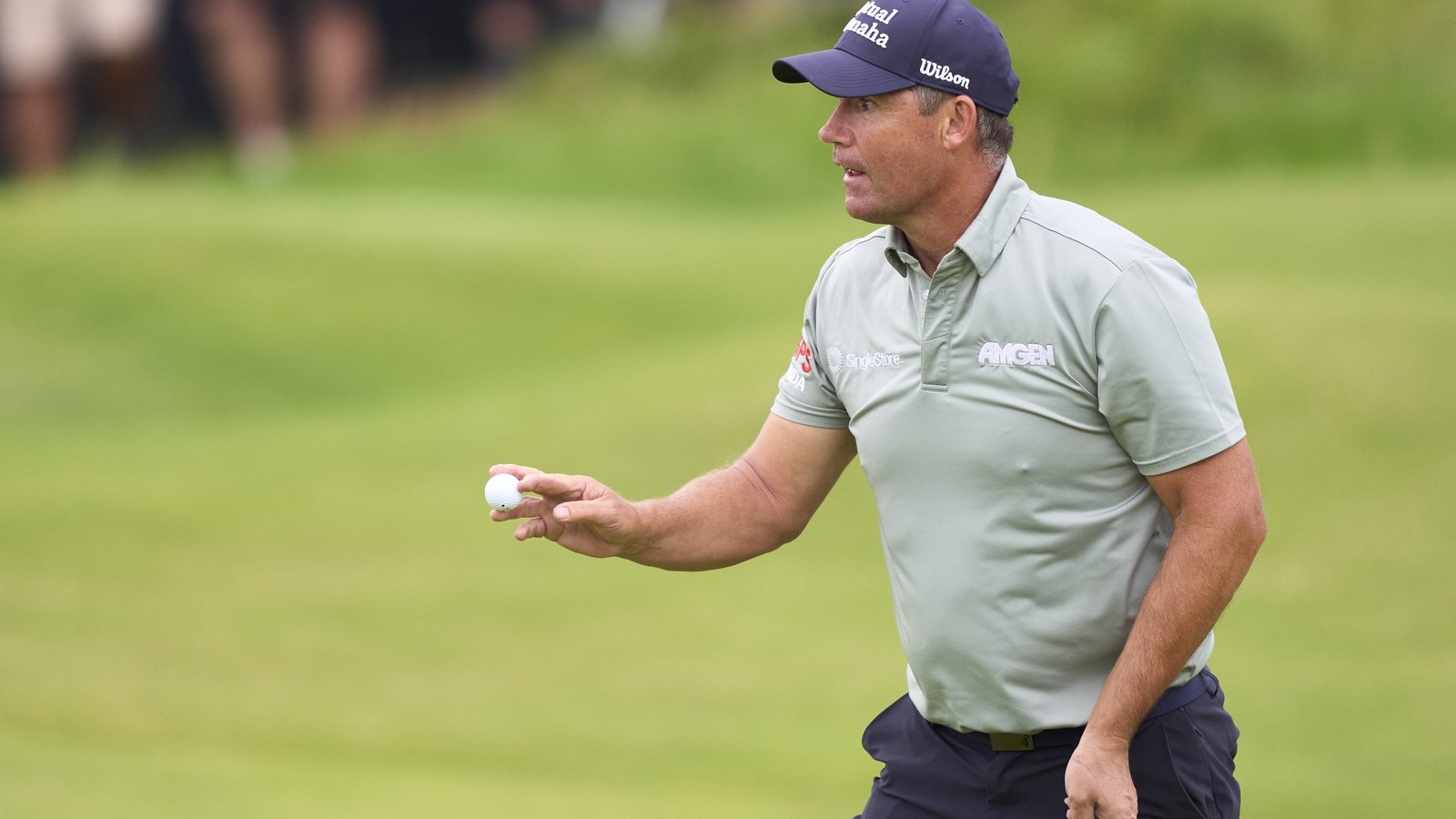 CarmelDoyle1's tweet card. Pádraig Harrington secured senior major number three and a first Senior Open title after a strong final round of 67 helped him to a three-shot win at Sunningdale in Berkshire.