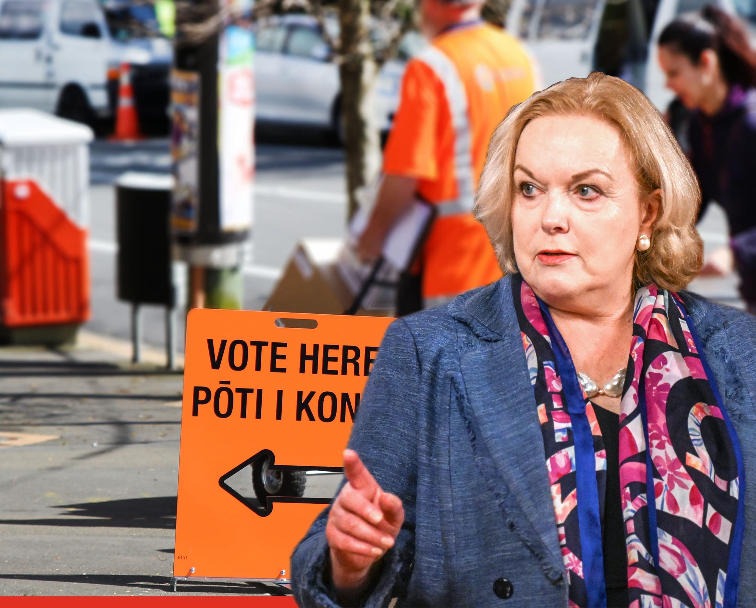 MsWonderOutLoud's tweet card. The young and Māori, Pasifika and Asian communities will pay the 'heaviest price' by being disenfranchised, warns Judith Collins, KC. Jonathan Milne reports.