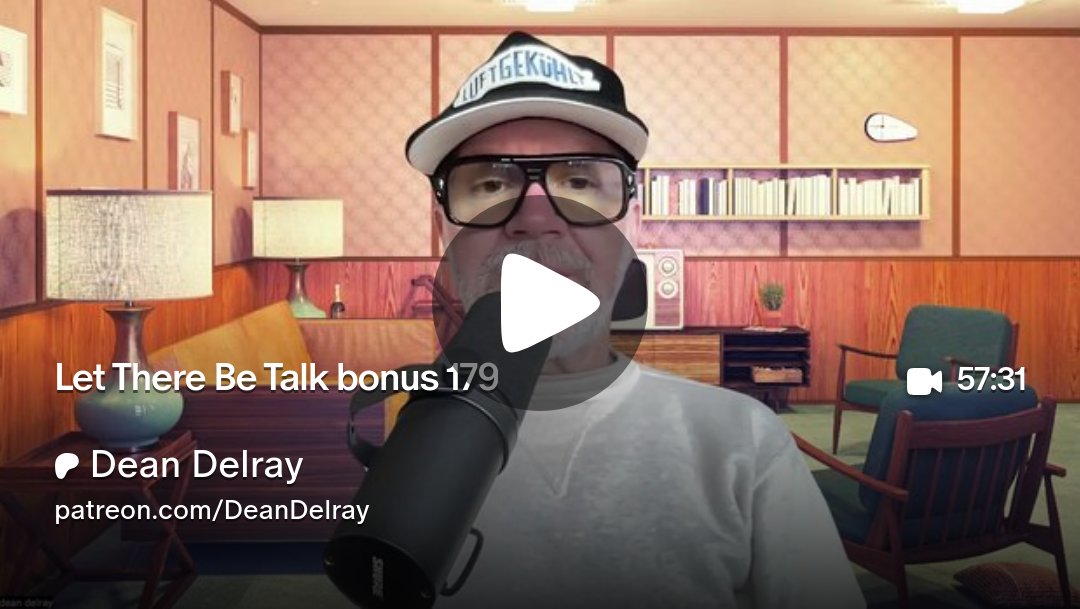 deandelray's tweet card. Get more from Dean Delray on Patreon