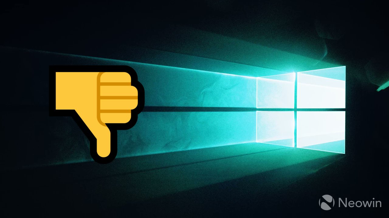 NeowinFeed's tweet card. Windows 10 got a lot of stuff right, but it did falter in some areas. Despite the OS being almost 10 years old, some issues continue to linger.