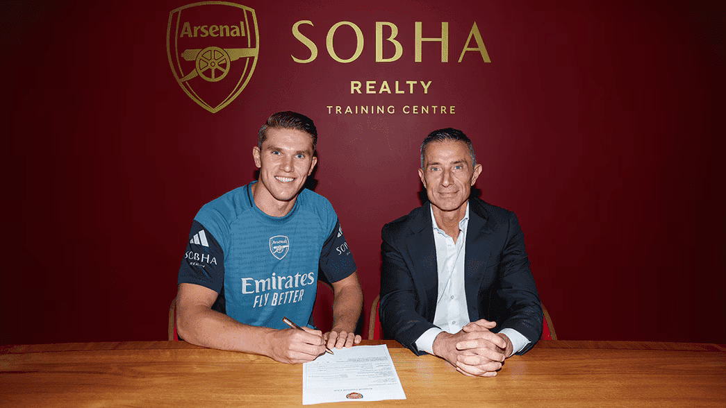 trivela's tweet card. Com saída de centroavante sueco para Gunners, Leões repetem fórmula de sucesso e apostam em artilheiro de LaLiga 2