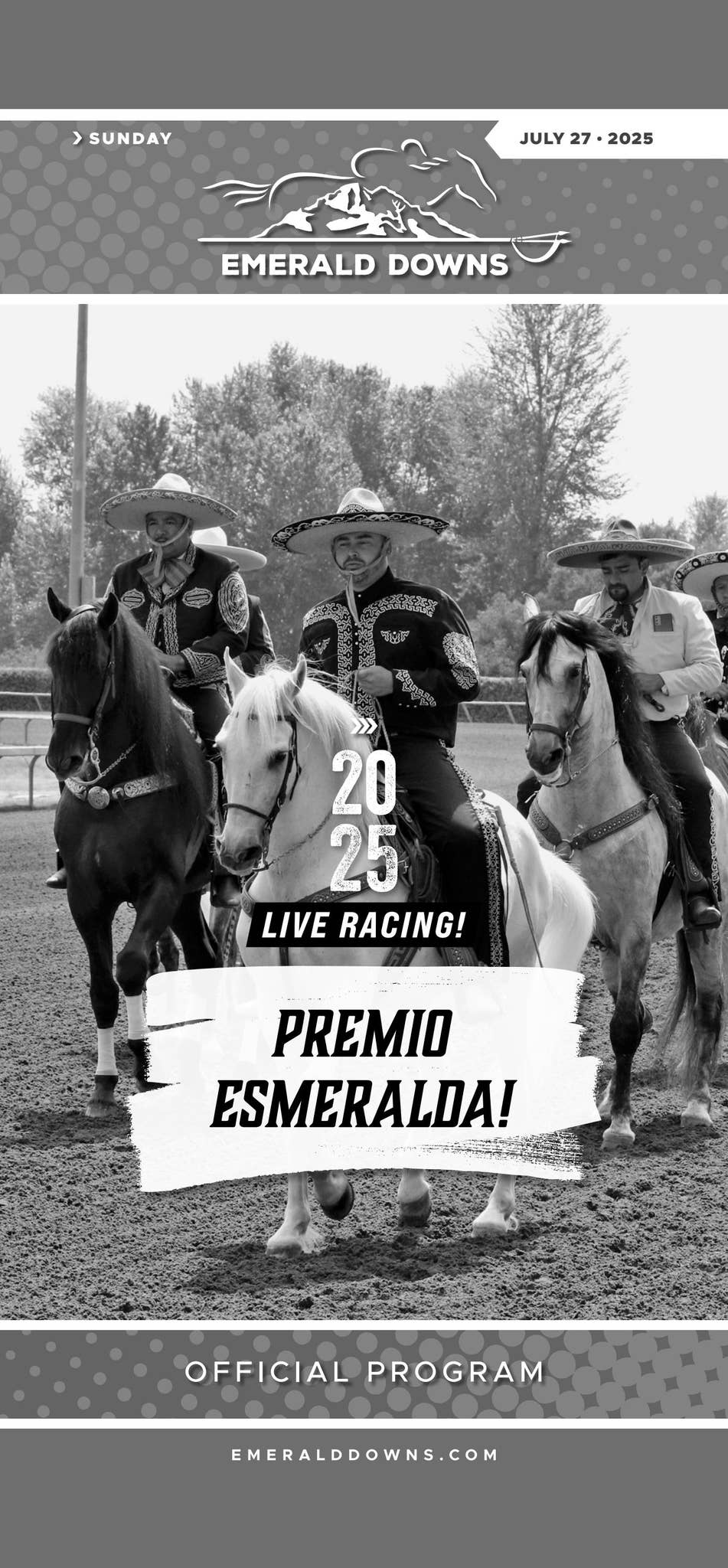 EmeraldDowns's tweet card. Live Program 7-27-25 Final