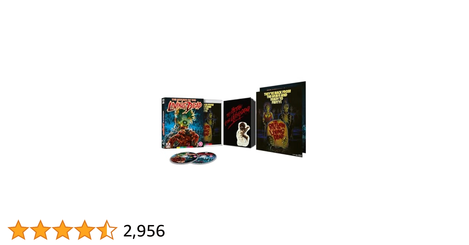 disc_connected's tweet card. The Return of the Living Dead Limited Edition Blu-ray