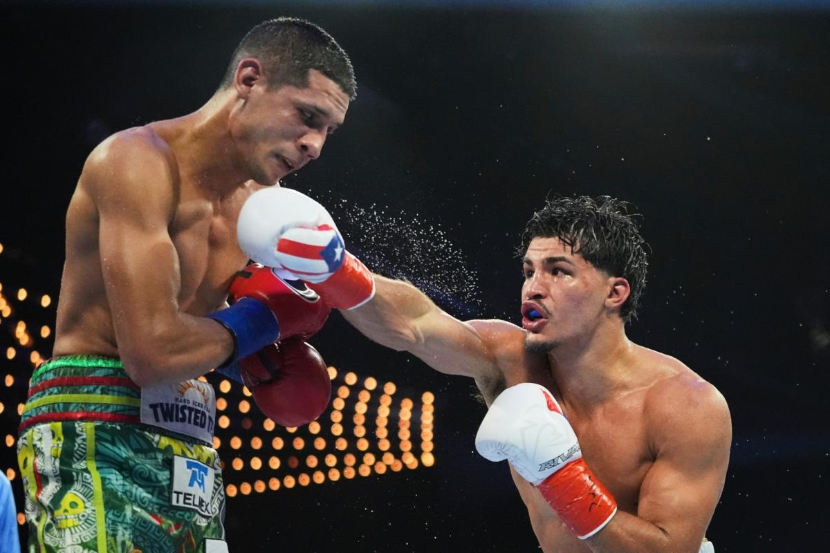 MarcaTMF's tweet card. El puertorriqueño gana el título WBO del superwelter, aunque su marca de edad está lejos del récord de 'Wilfredo' Benítez