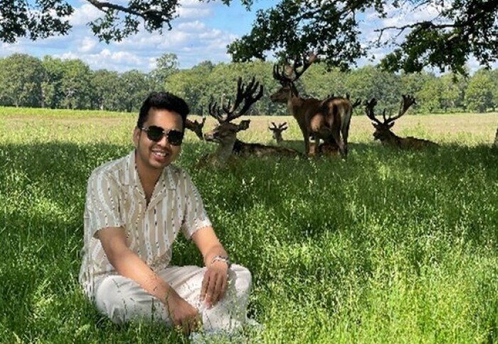 ImperialChemEng's tweet card. SOUTH-ASIAN HERITAGE - Celebrating South Asian Heritage Month 2025 with Redwan Rahman, researcher in Sustainable Chemical Engineering and co-founder of Brilliant Dyes.