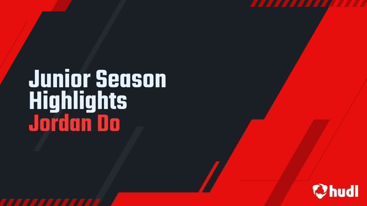 jordan_do_1's tweet card. Junior Season Highlights