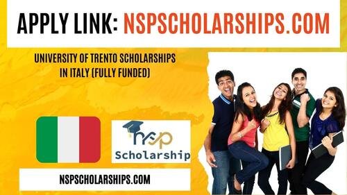 ShNaveedNafees's tweet card. University of Trento Scholarships 2025-26 in Italy (Fully Funded). Apply for fully funded scholarships here. Are you dreaming of studying in Italy? The