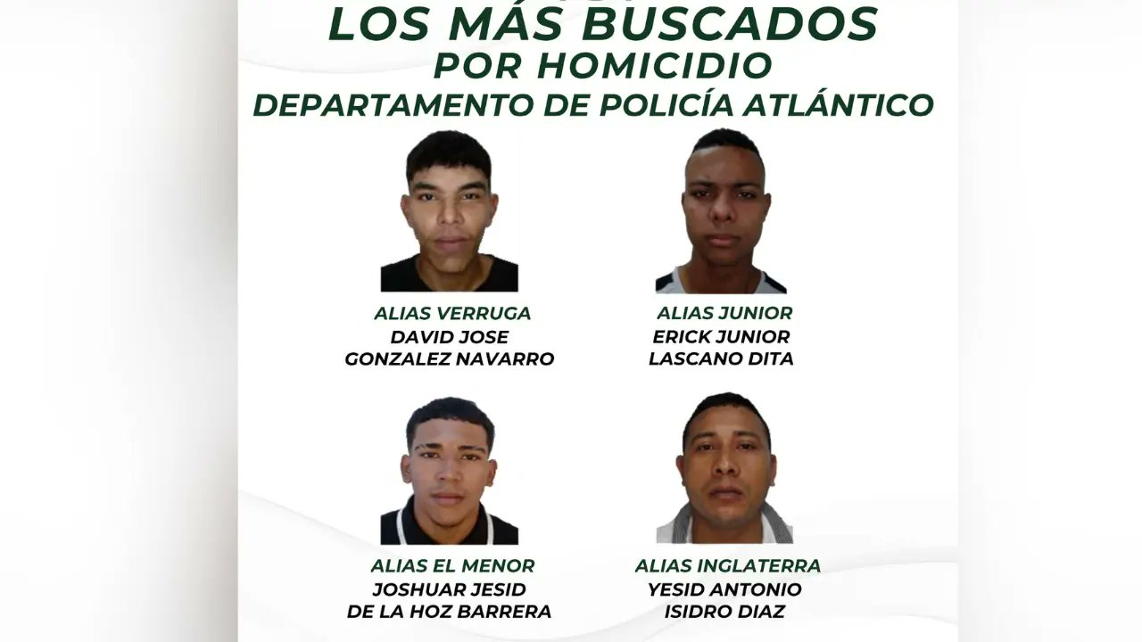 BLUCaribe's tweet card. El coronel John Harvey Peña Riveros, comandante del departamento de Policía Atlántico, declaró que todos tienen órdenes de captura por el delito de homicidio.