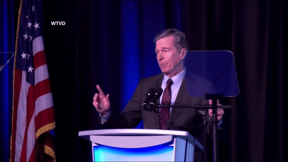 wachfox's tweet card. During Roy Cooper's speech at the North Carolina Democratic Party's Unity Dinner tonight, he hinted at possibly running for election next year.