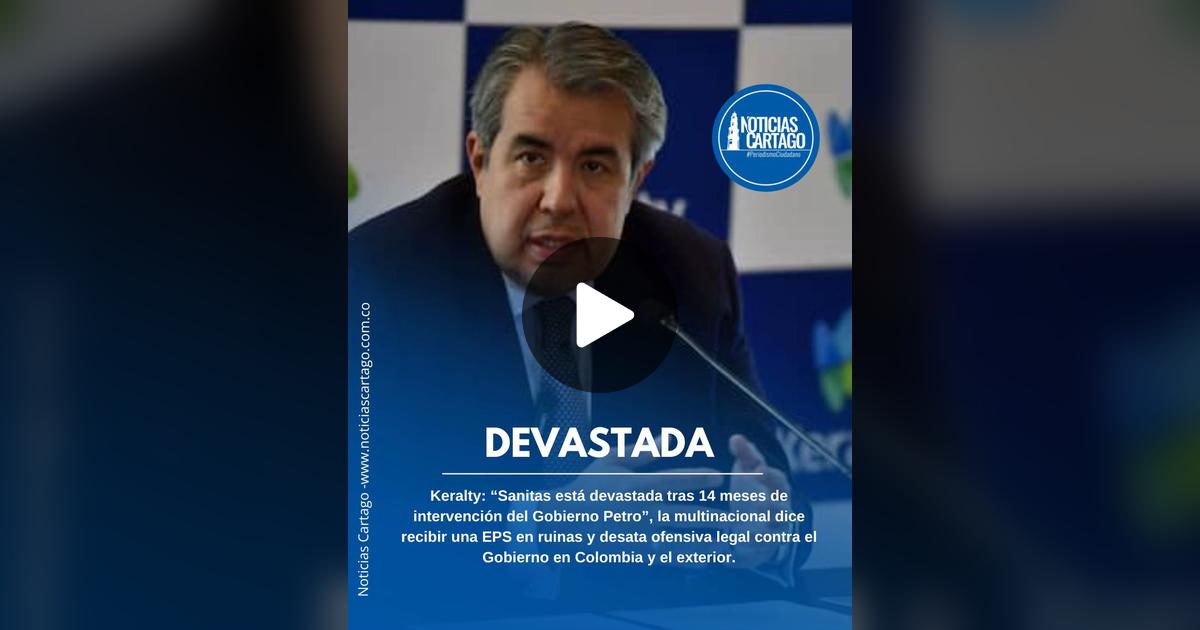 HenaoBernardo's tweet card. 1646 me gusta, 451 comentarios. "🇨🇴 #Nación | Juan David Riveros, abogado de Keralty, matriz de la EPS Sanitas, aseguró que el reciente fallo de la Corte Constitucional confirma el carácter...