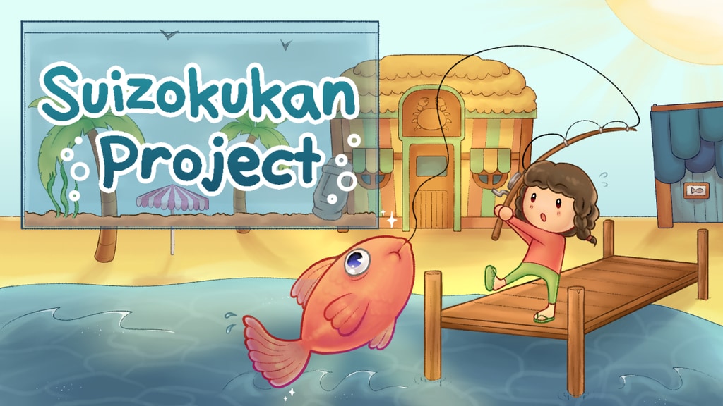 GoragarXGameDev's tweet card. Turn your desktop into an aquarium! Fish, collect, earn, and decorate. Idle game that sits at the bottom of your desktop.
