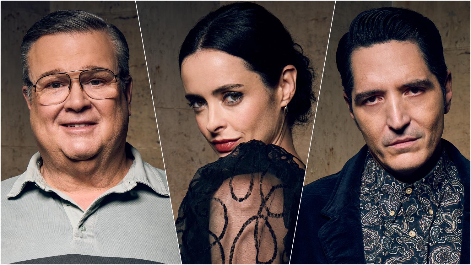 ComicBook_Movie's tweet card. We caught up with Krysten Ritter, Eric Stonestreet, and David Dastmalchian to discuss their twisted new characters, dark humor, and killer dynamics in Dexter: Resurrection.