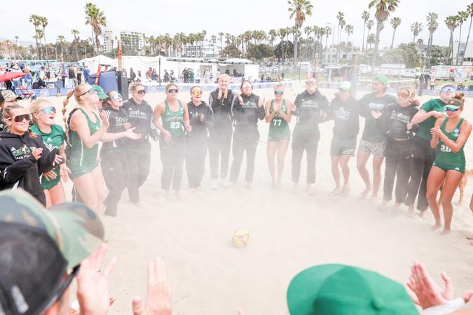 calpolybeach's tweet card. Mustangs Come Up Just Short of TCU in NCAA Championship Semifinal