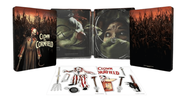 CTbrthrhd's tweet card. #horror – #horrormovies – #ClowninaCornfield – #Shudder – @shudder – Looking for a fresh start, Quinn and her father move to the quiet town of Kettle Springs. They soo…
