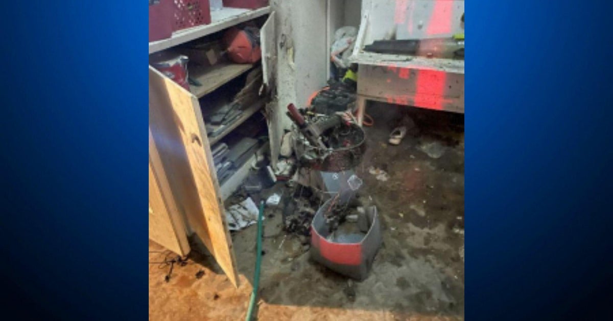 CBSSacramento's tweet card. Modesto Fire said they initially received reports that a vehicle had crashed into a home and caused a fire. However, they later learned that fireworks exploded in the garage and were the source of a...