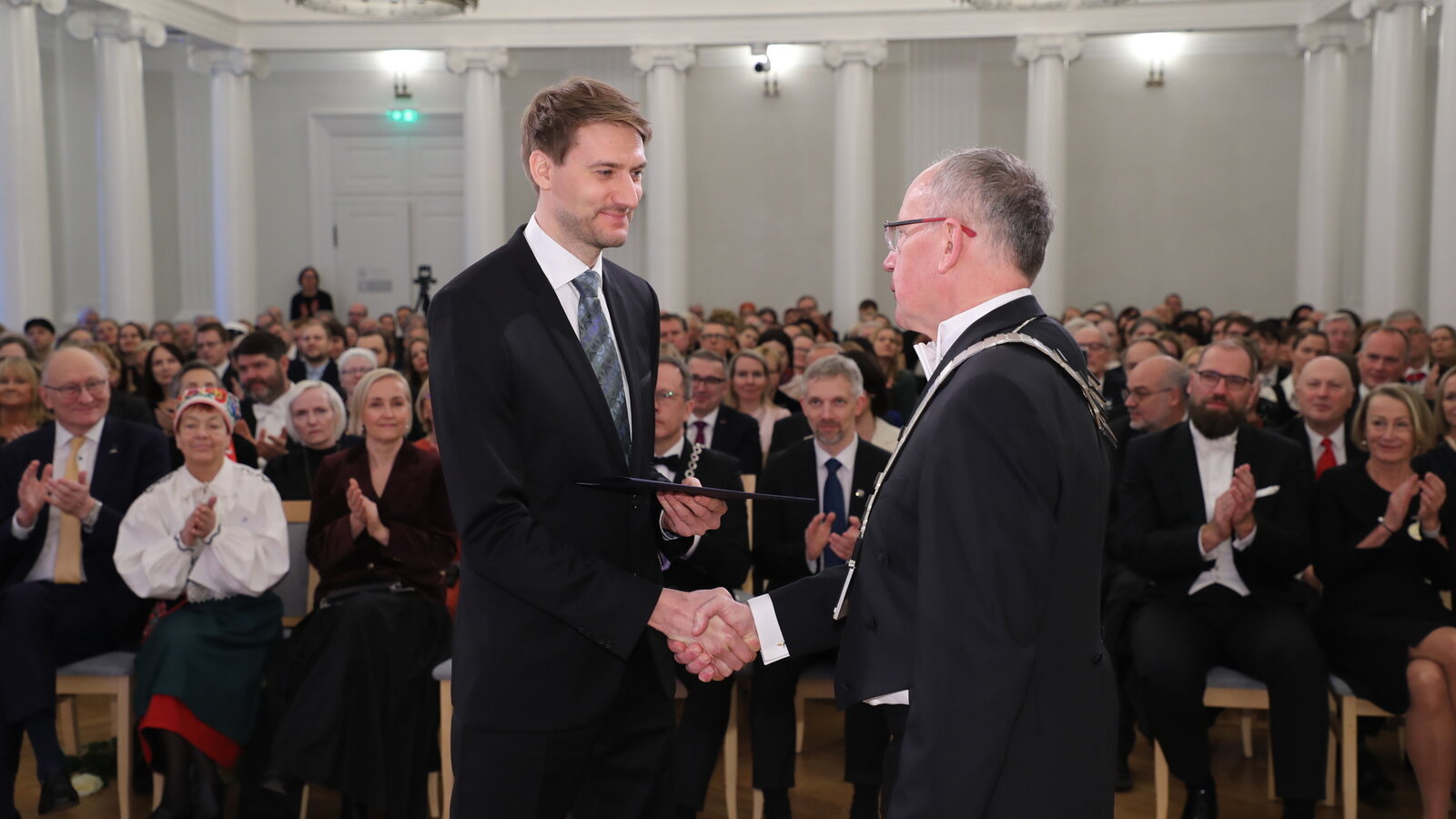 UT_moblab's tweet card. At the ceremony marking the anniversary of Estonia’s national university on 1 December, the expatriate Estonian visiting professor’s scholarship was presented to Docent in Human Geography at the...