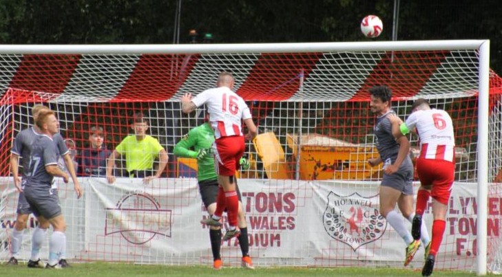 NWSportDave's tweet card. JD CYMRU NORTH Holywell Town 2 Flint Mountain 1 Captain Danny Sullivan produced a stunning...