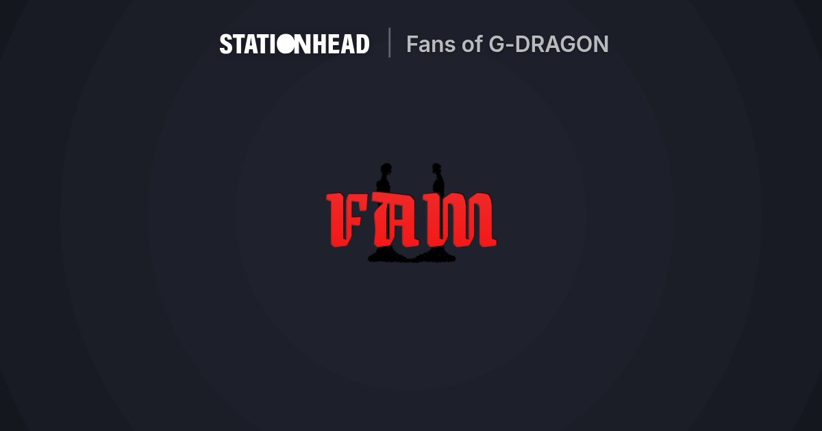 Gdzain2013's tweet card. Fans of G-DRAGON
