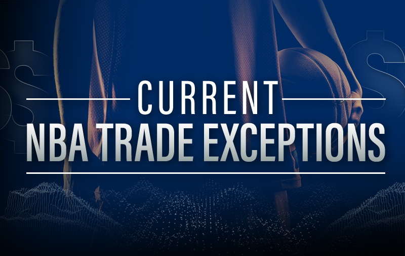 EricPincus's tweet card. A vital tool within the NBA's Collective Bargaining Agreement is the trade exception. While it come in many flavors, allowing teams to take back salary in return for outgoing players, the Standard...