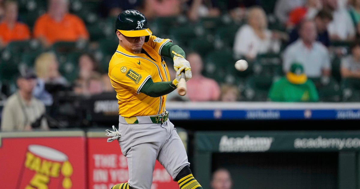 CBSSacramento's tweet card. Miguel Andujar and Shea Langeliers homered in the first inning, J.T. Ginn threw six shutout innings and the Athletics beat the Houston Astros 7-1 on Sunday to sweep the four-game series.