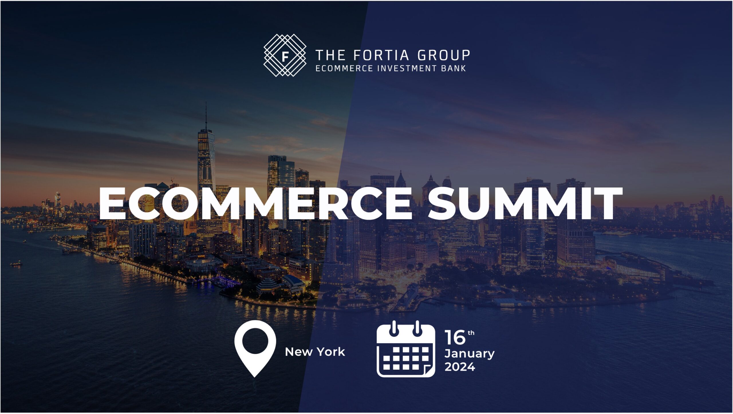 ThetaCLV's tweet card. Join us for our first eCommerce Summit in New York on January 16, 2024, for brand acquirors, including strategics, PEs, and aggregators.