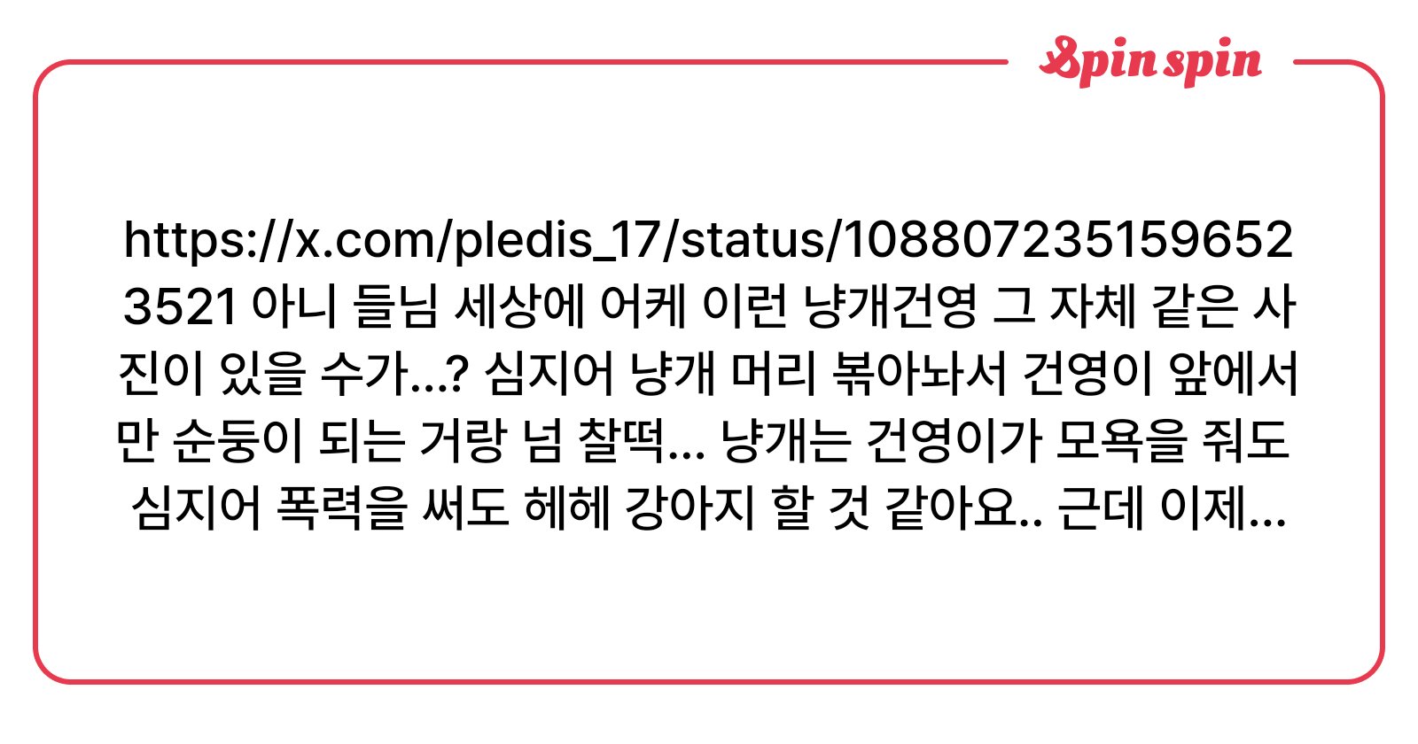 wwdnsvt's tweet card. 들의 리퀘박스