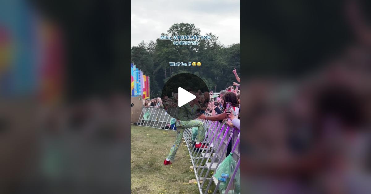 MikaFanClub's tweet card. Check out Latitude Festival’s video.