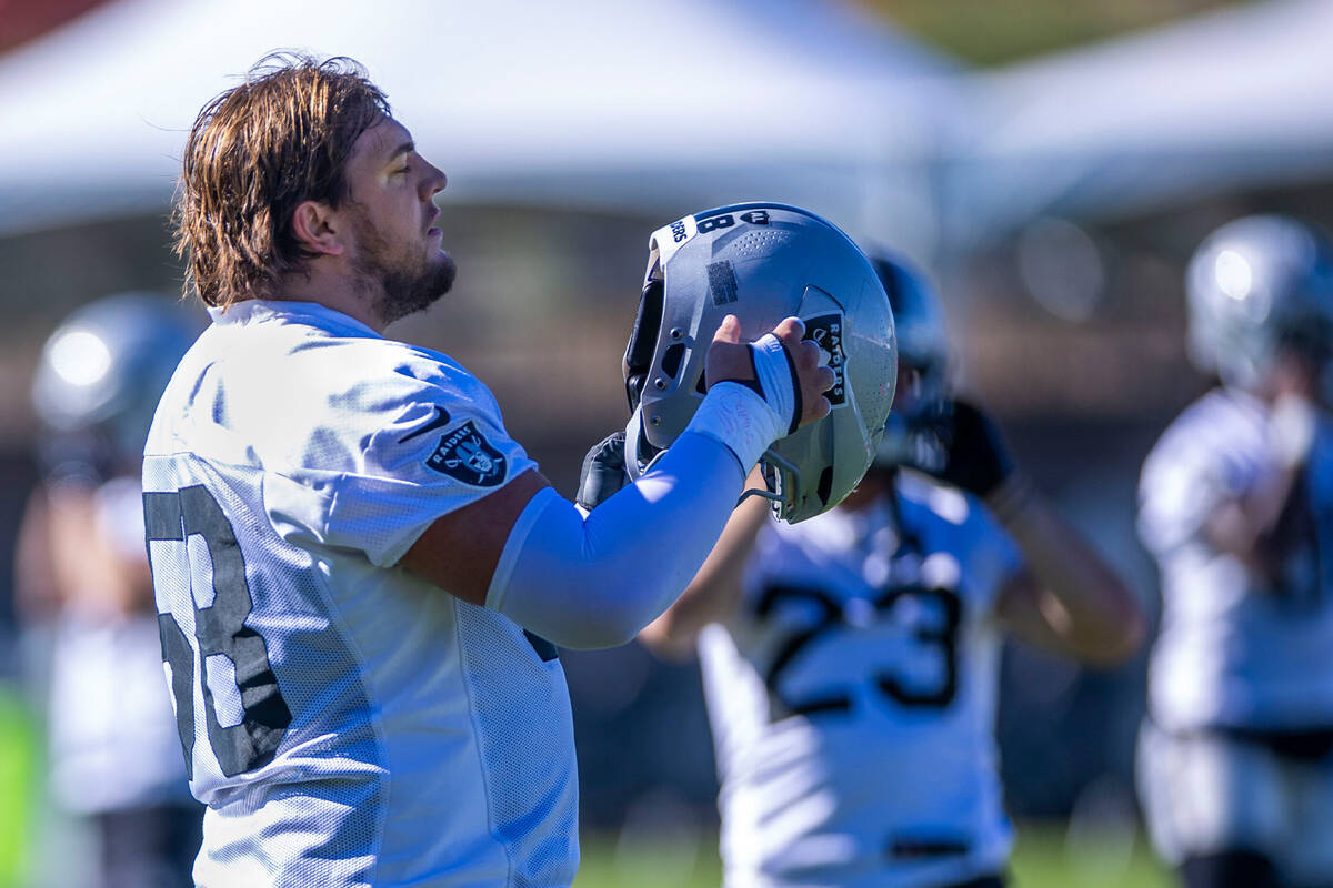 VegasNation's tweet card. One week into Raiders training camp, a surprising starting job could be there for the taking.