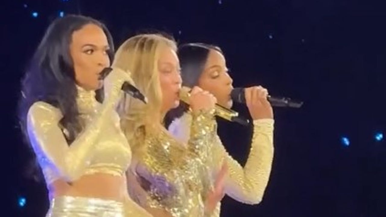 fox5ny's tweet card. During the final night of Beyoncé’s Cowboy Carter Tour at Allegiant Stadium in Las Vegas, fans were treated to a surprise reunion of Destiny’s Child.