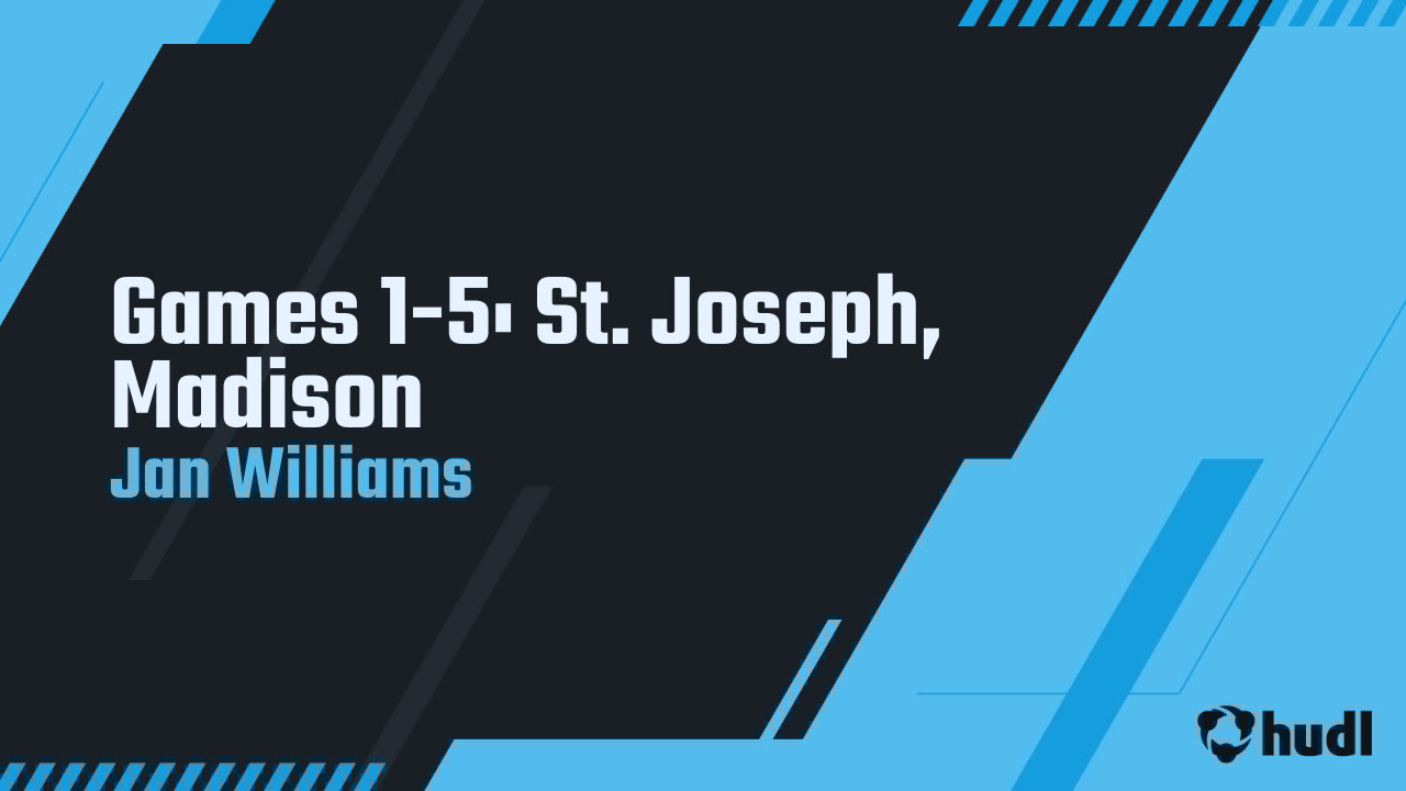 janmikewilljr's tweet card. Games 1-5: St. Joseph, Madison