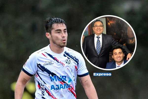 ExpresoPeru's tweet card. Rodrigo Cuba se pronuncia en redes tras la condena y fuga de su padre Jorge Cuba, exviceministro implicado en el caso Odebrecht.
