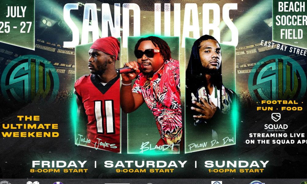OurNewsRev's tweet card. NASSAU, BAHAMAS - Tito Bethel, co-founder of the Sand Wars Beach Flag Football tournament, giving some insight on participating men's and women's teams from across The Bahamas and the Cayman Islands.