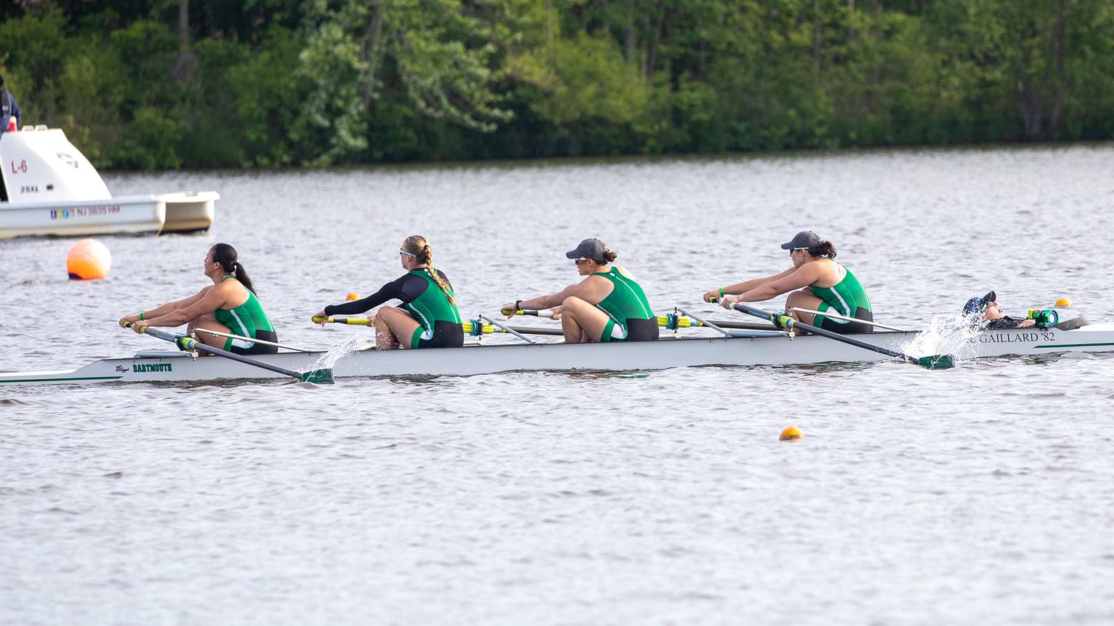 DartmouthWRow's tweet card. The Dartmouth women's rowing team wrapped up a strong weekend, and season, by finishing in 16th place at the NCAA Championship on Sunday at Mercer Lake. The ...