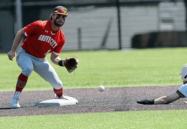 GCC_Wolverines's tweet card. Eden Christian Academy graduate Luke Vittone enjoyed a record-setting baseball career at Grove City College. Times four. Vittone, 22, wrapped up his playing days with the NCAA Division III Wolverines...