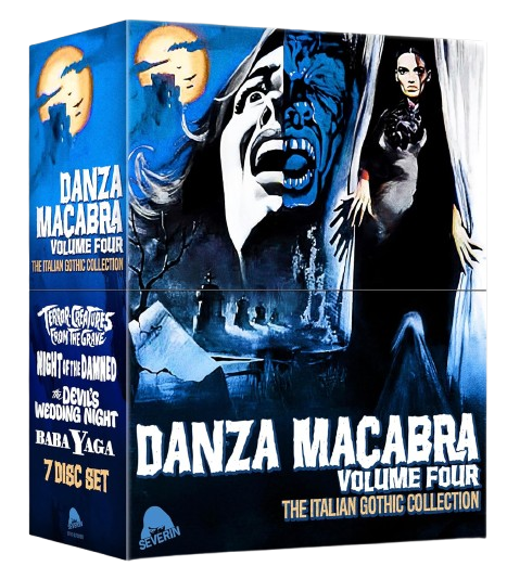 CTbrthrhd's tweet card. #horror – #horrormovies – #DanzaMacabraVolumeFour – #SeverinFilms – @SeverinFilms – Italian Gothic takes some very unexpected turns down cobwebbed corridors with this …