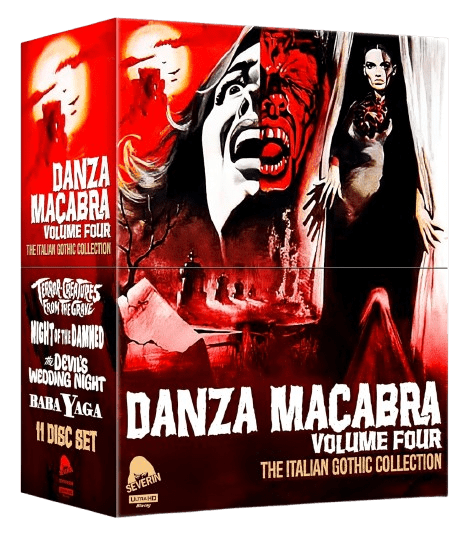 CTbrthrhd's tweet card. #horror – #horrormovies – #DanzaMacabraVolumeFour – #SeverinFilms – @SeverinFilms – Italian Gothic takes some unexpected turns down cobwebbed corridors with this all-n…