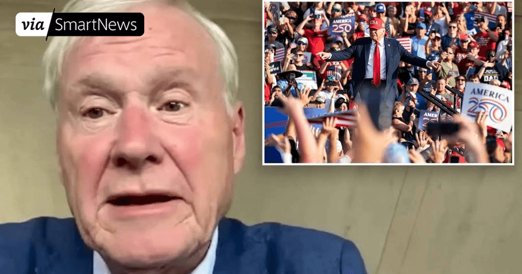 antisafespaces's tweet card. Ex-MSNBC host Chris Matthews contends President Trump is winning over a majority of Americans despite nationwide polls showing his cratering approval ratings...