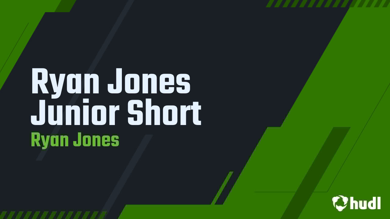 Agogespeed's tweet card. Ryan Jones Junior Short