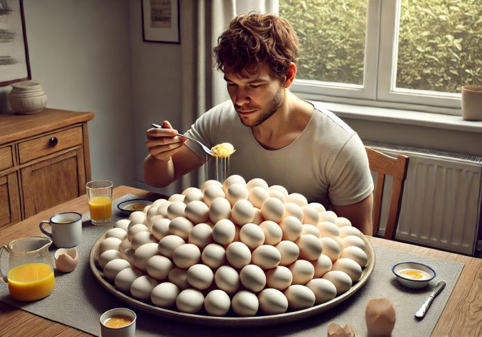 UltraTextual's tweet card. Comer huevos a diario tiene beneficios que sorprenden, especialmente en la pérdida de peso. ¿Cuántos puedes consumir sin riesgos?