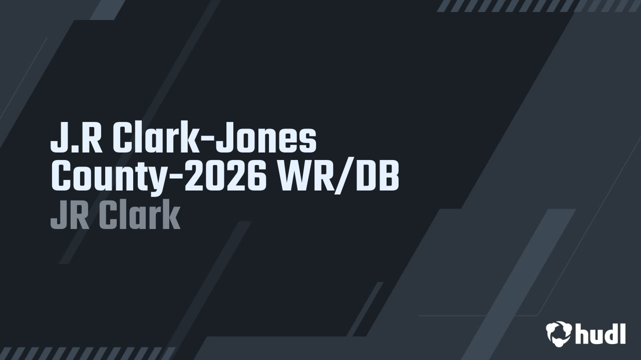 jrc1ark's tweet card. J.R Clark-Jones County-2026 WR/DB