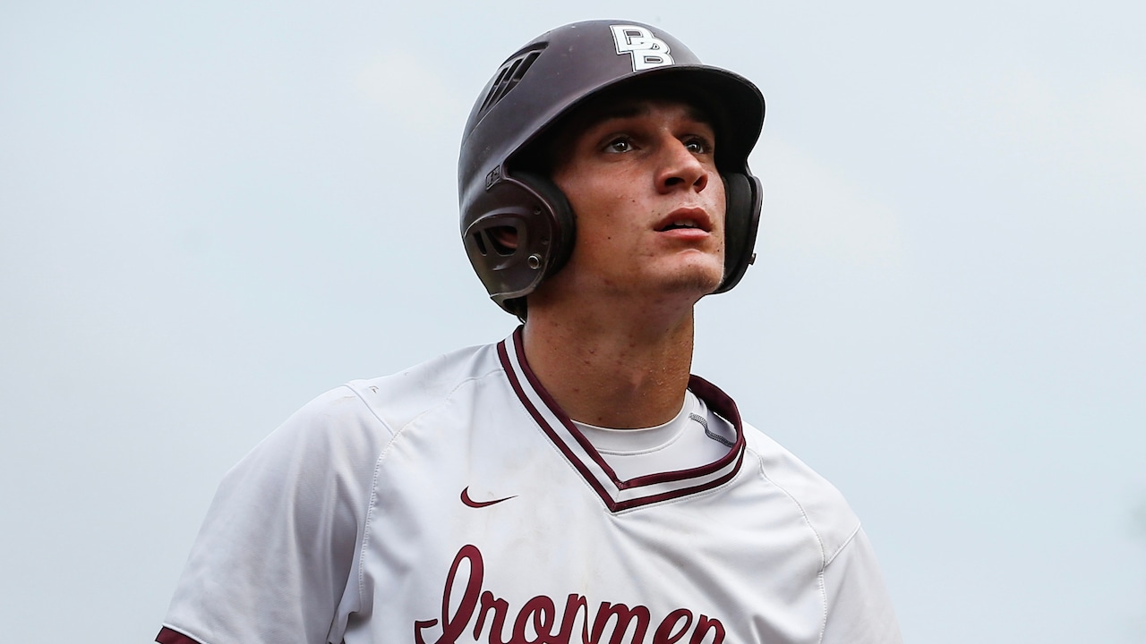PJ_Potter's tweet card. Nick Becker is the third player from New Jersey taken in the 2025 MLB Draft.