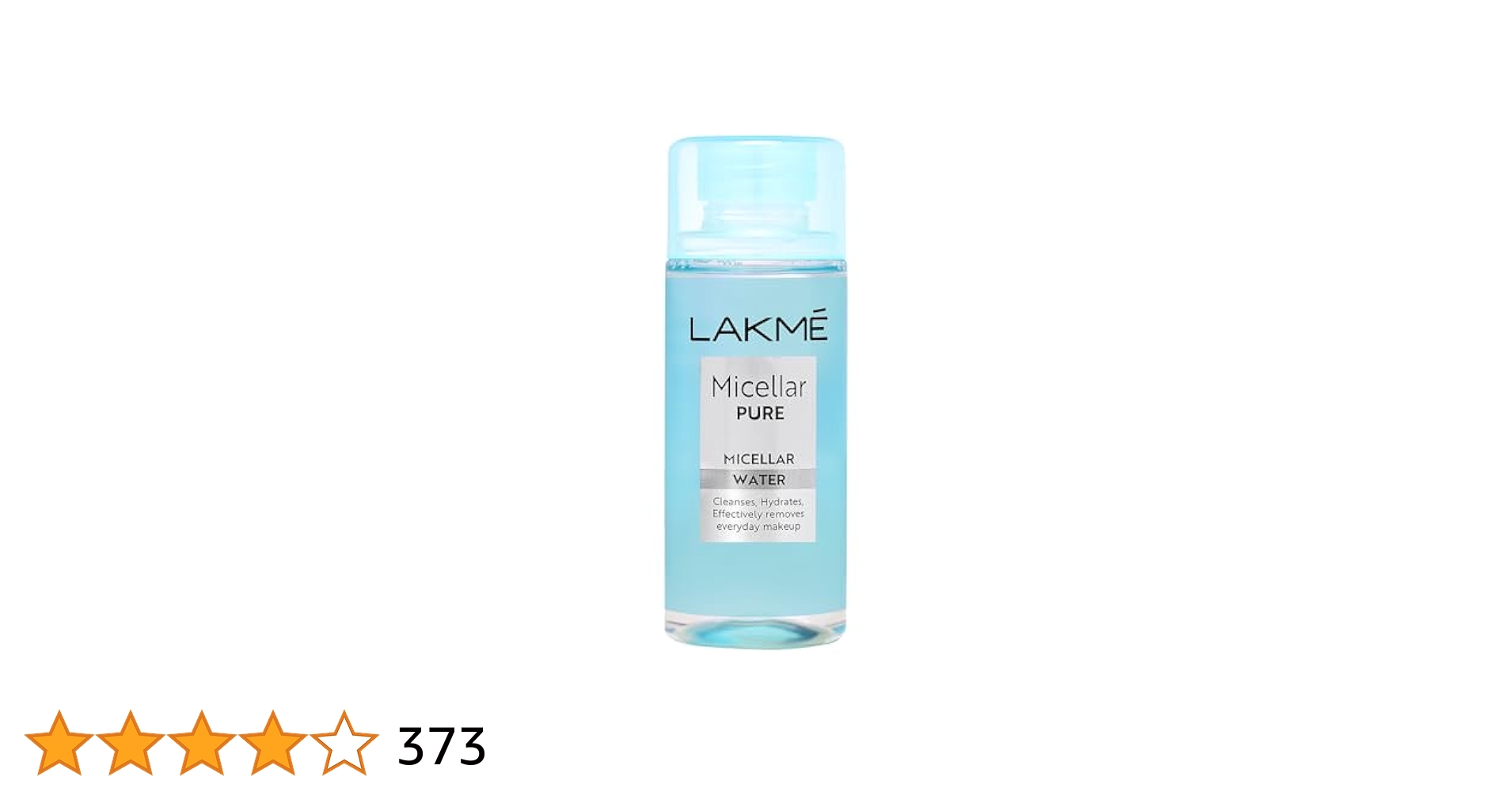 DealBeeOfficial's tweet card. Lakme Micellar Water removes 5 layers of everyday makeup in a single swipe and cleanses skin from deep within. It is powered with magnetic micelles that go deep inside the skin and pull out impurit...